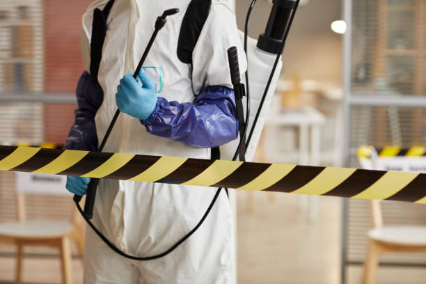 Professional Blood Cleanup technician working in New Vernon, NJ